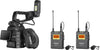 Saramonic UwMic9 KIT8 (2xTX9, 1xRX9-XLR9) UHF wireless microphone system