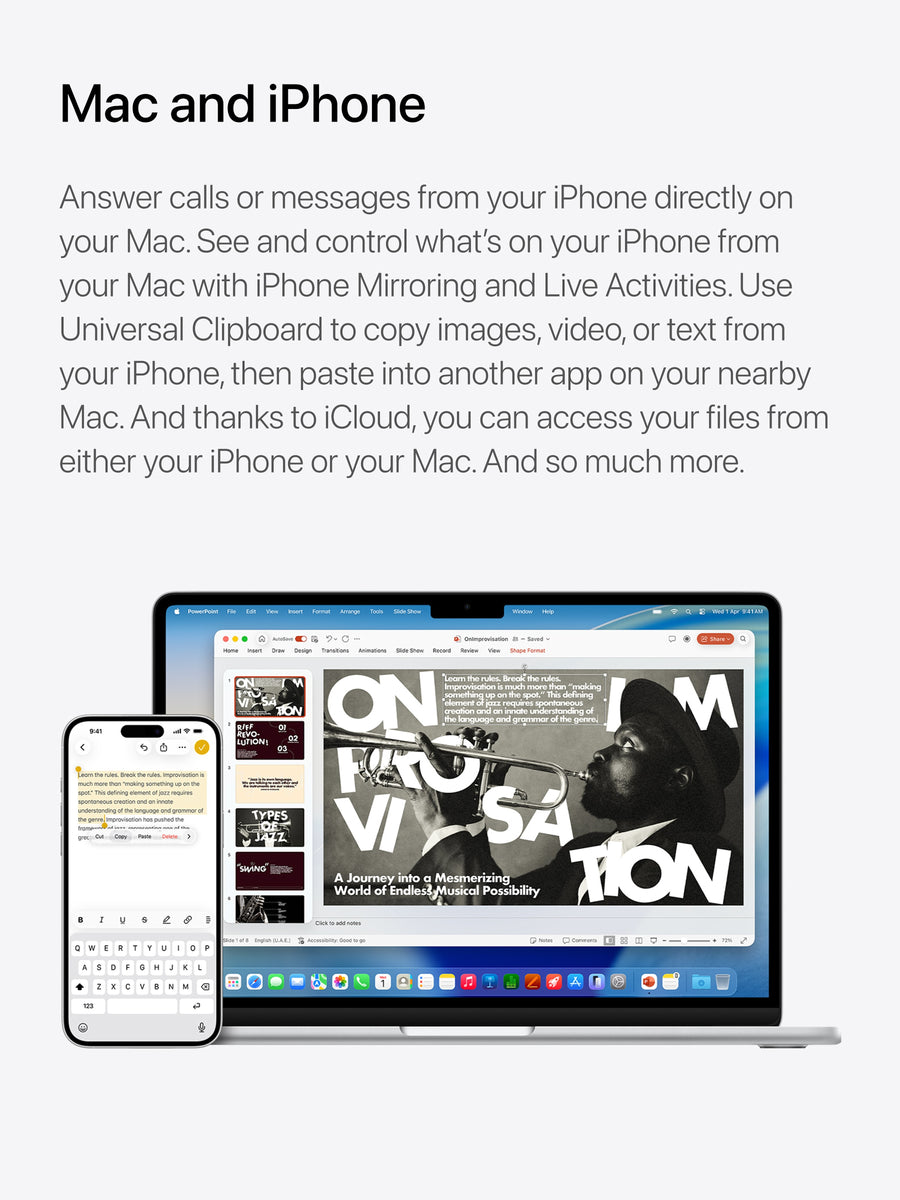 Mac & iPhone