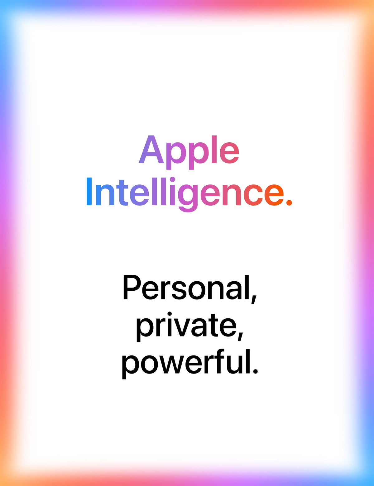 Apple Intelligence