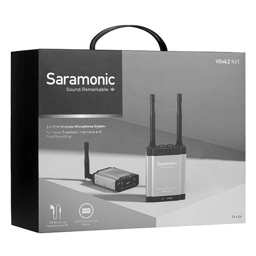 Saramonic Vlink2-Kit1 2.4 GHz Wireless Microphone System