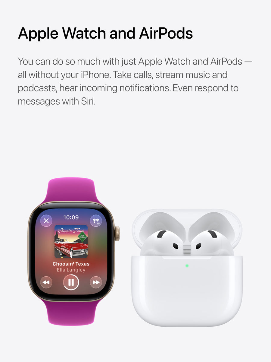 Apple Watch and Airpods