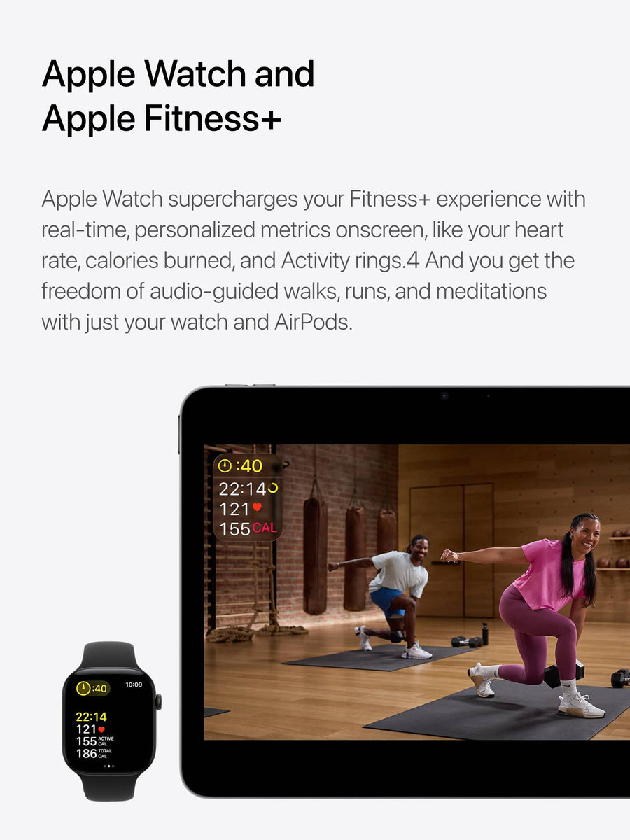 Apple Watch and Apple Fitness+
