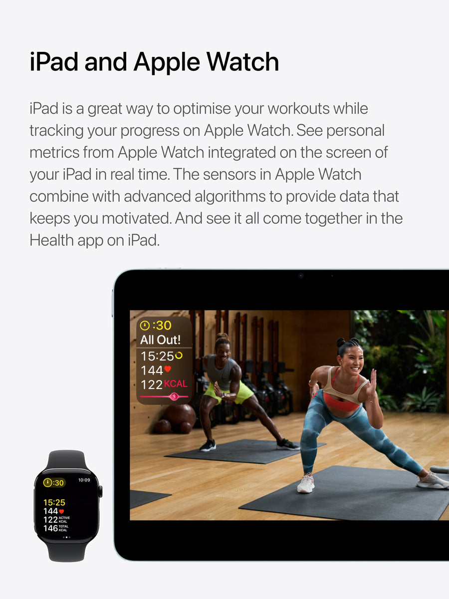 iPad and Apple Watch