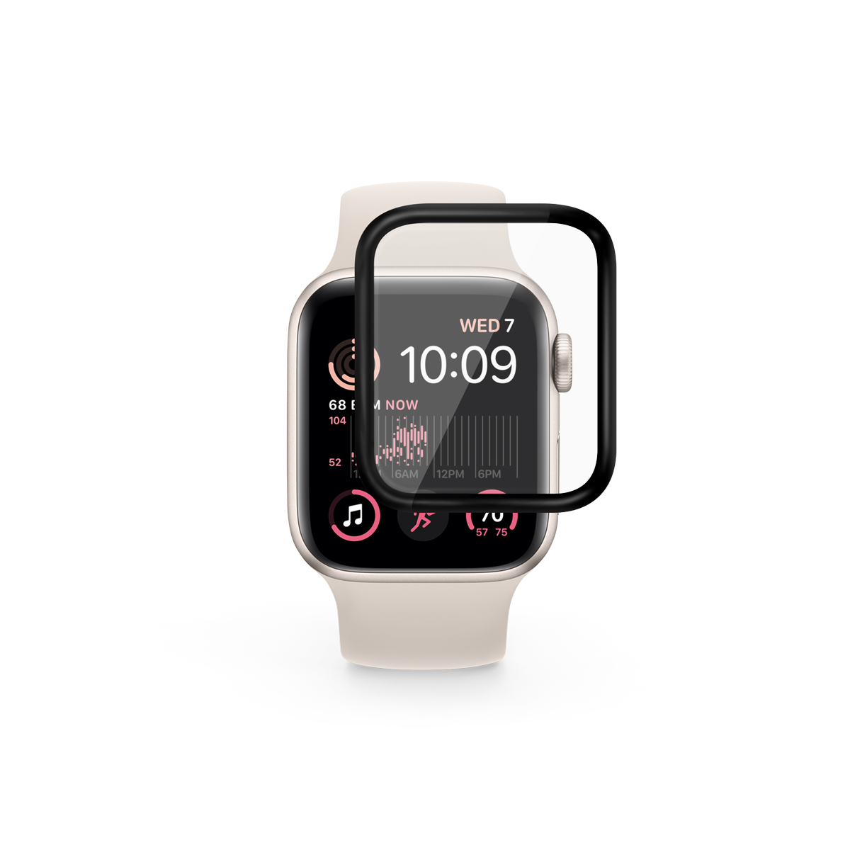 Epico 3D+ Glass – Apple Watch 4/5/6/SE – 44mm