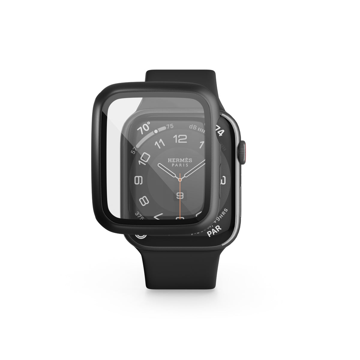 Epico Glass Case – Apple Watch 7/8 41mm – Black