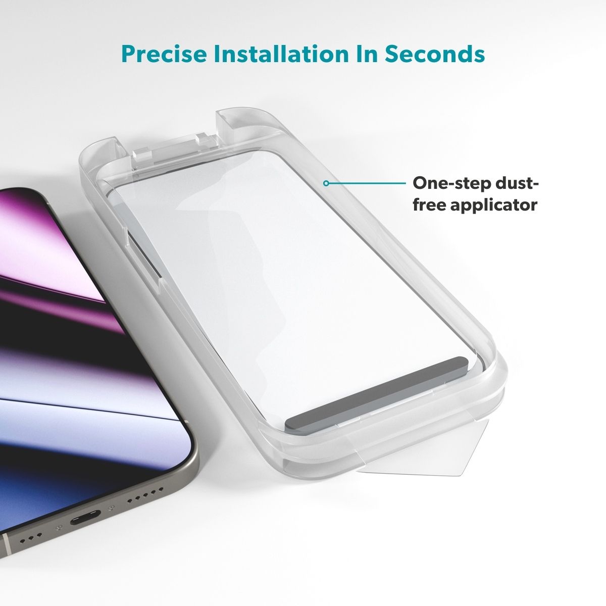Epico ImpactBuffer Mag+ Case iPhone 16 – Transparent