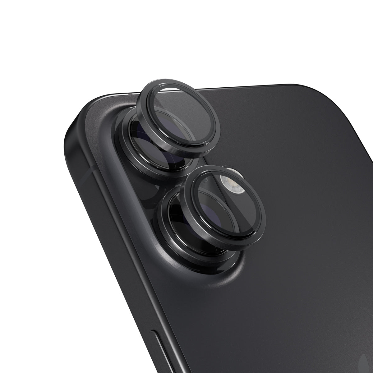 Epico Aluminium Lens Protector for Apple iPhone 16/16 Plus – Black