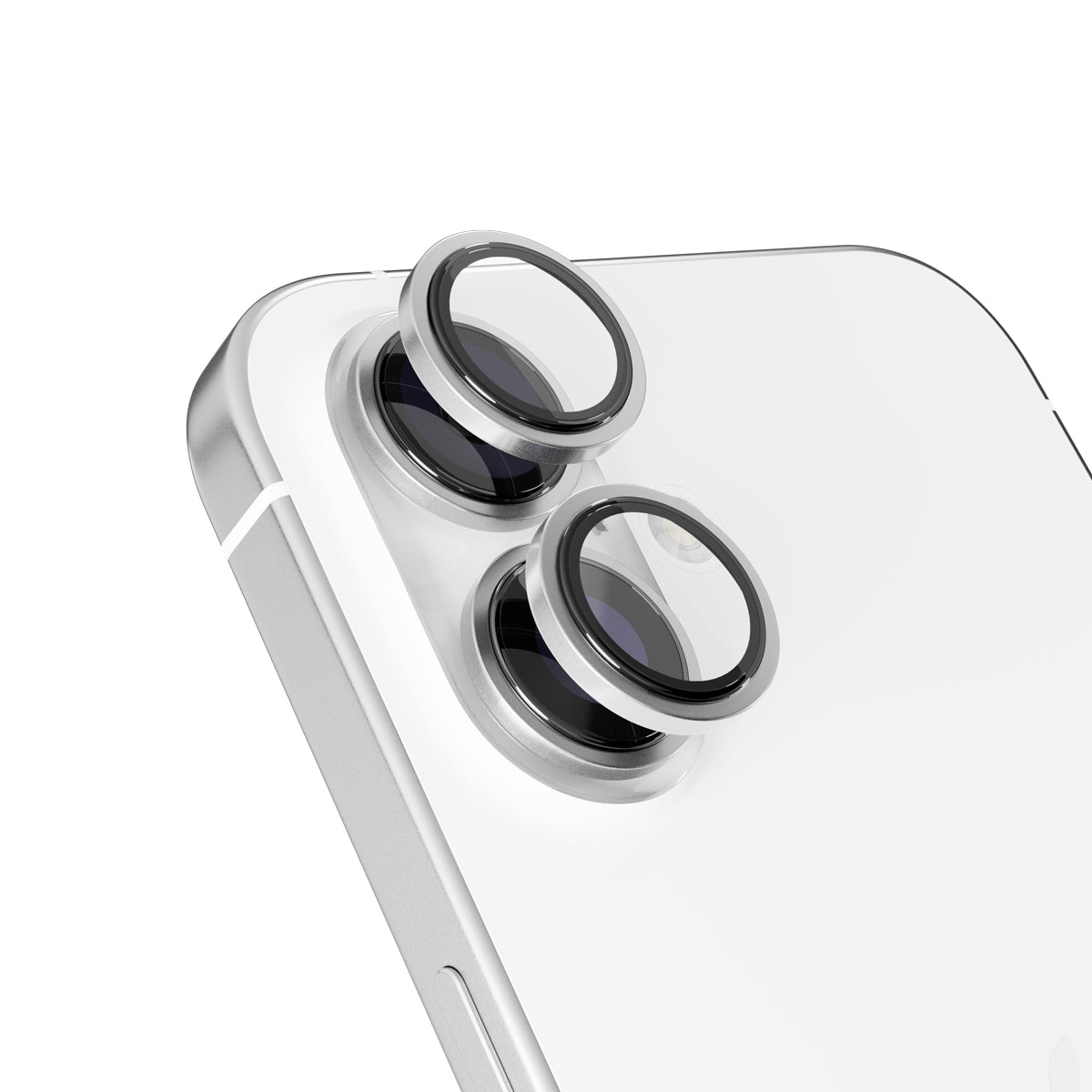 Epico Aluminium Lens Protector for Apple iPhone 16/16 Plus – White