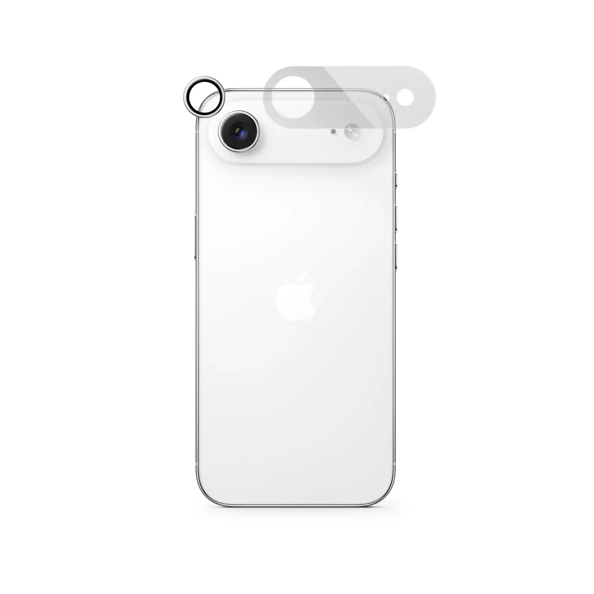 Epico Aluminium Lens Protectors Clear View iPhone Air – Silver