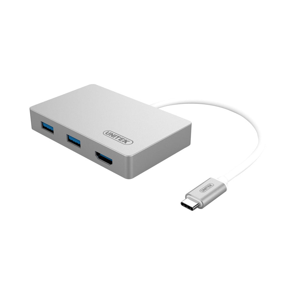 UNITEK USB 3.0 TYPE C ,3-P USB,1-P HDMI