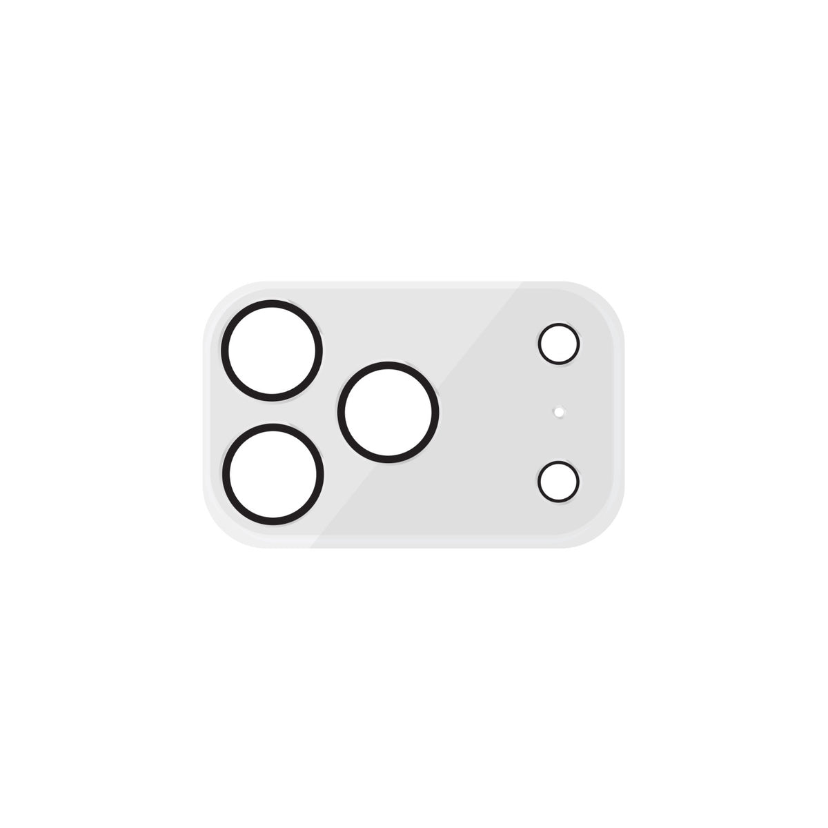 Body Glove iPhone 17 Pro Camera Lens Protector Black
