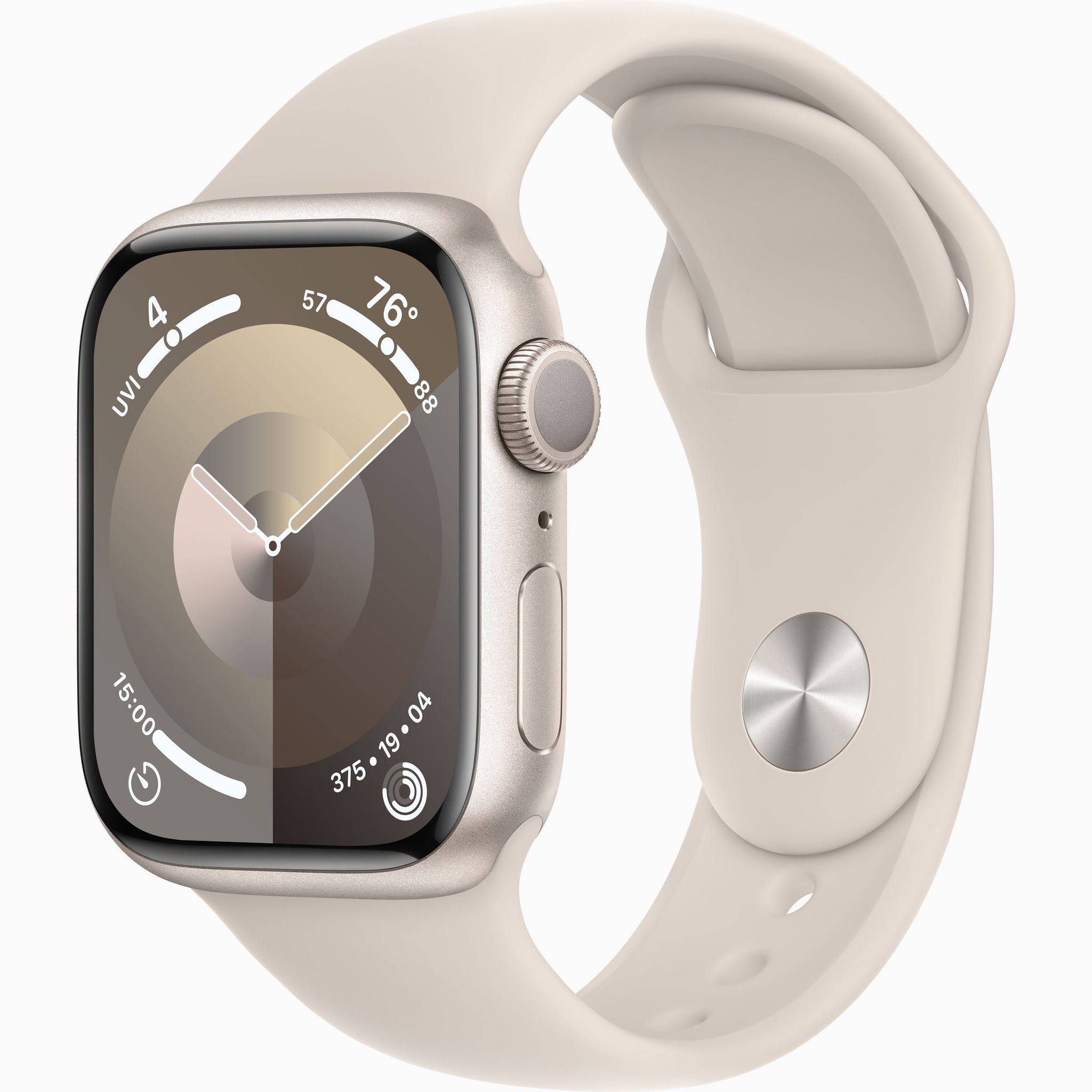 APPLE WATCH SERIES 9 41MM STARLIGHT AL STAR SB M L GPS