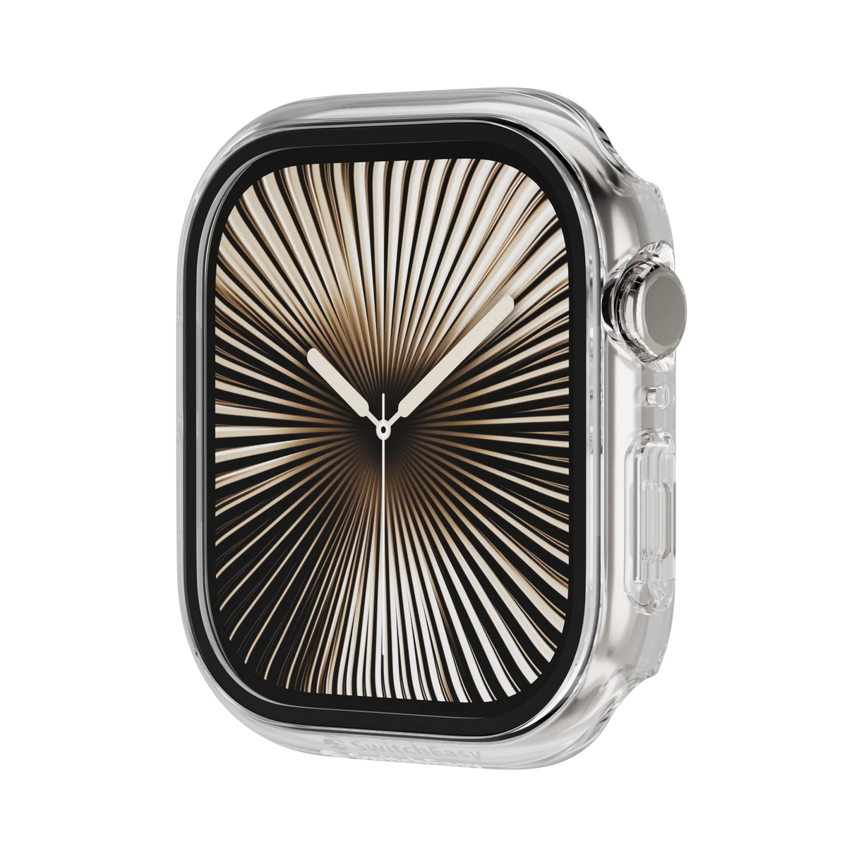 SwitchEasy Hybrid Glass Apple Watch 10 42mm – Translucent