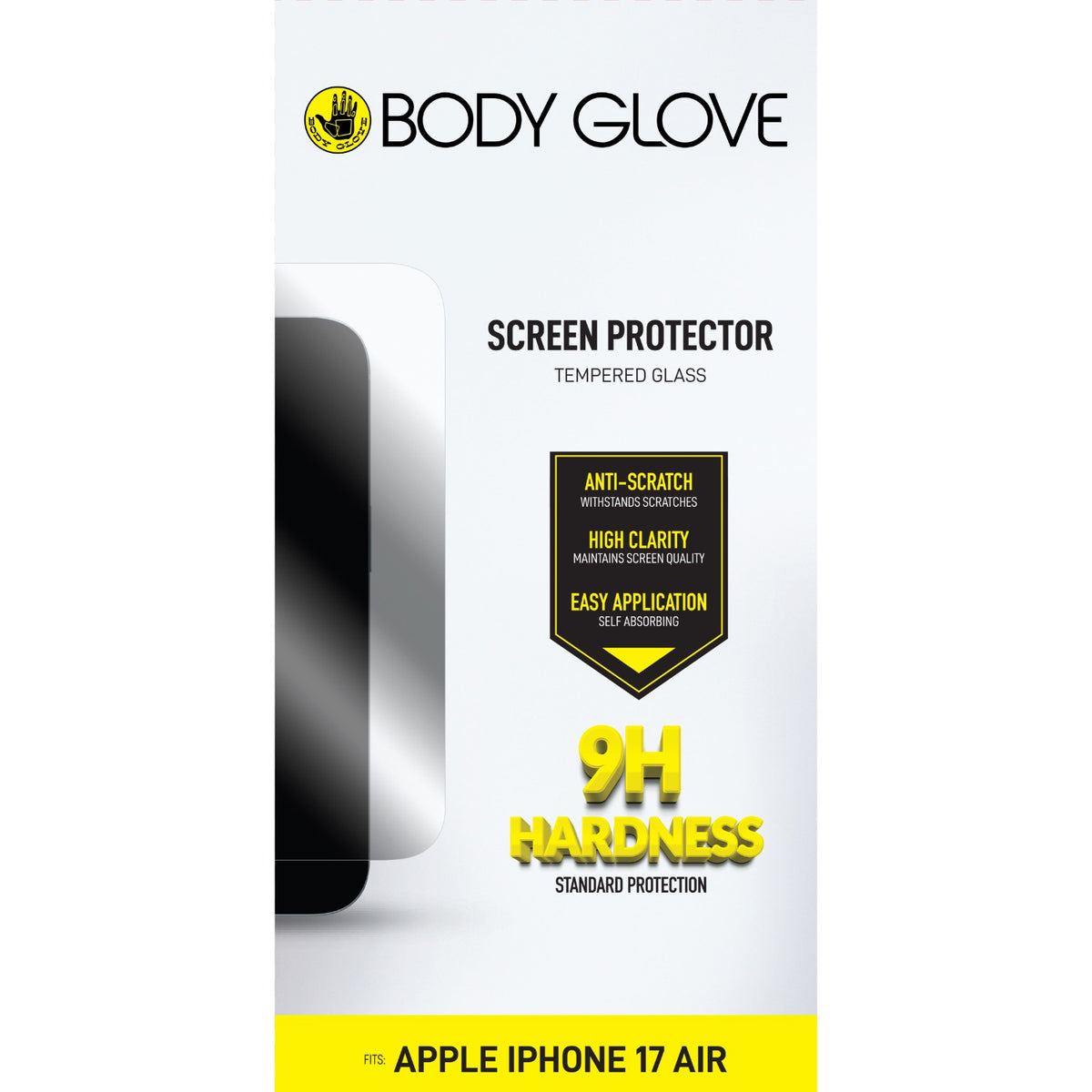 Body Glove iPhone Air Tempered Glass Clear