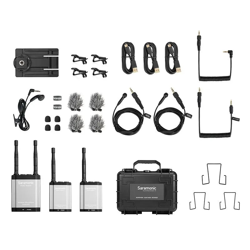 Saramonic Vlink2-Kit2 2.4 GHz Wireless Microphone System