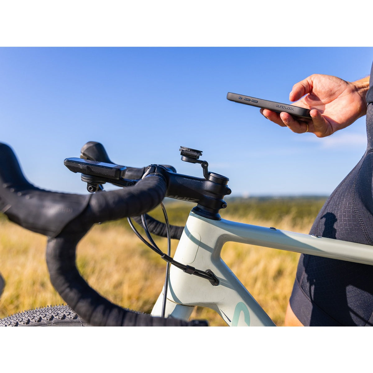 Quad Lock Stem Cap Mount - Adjustable