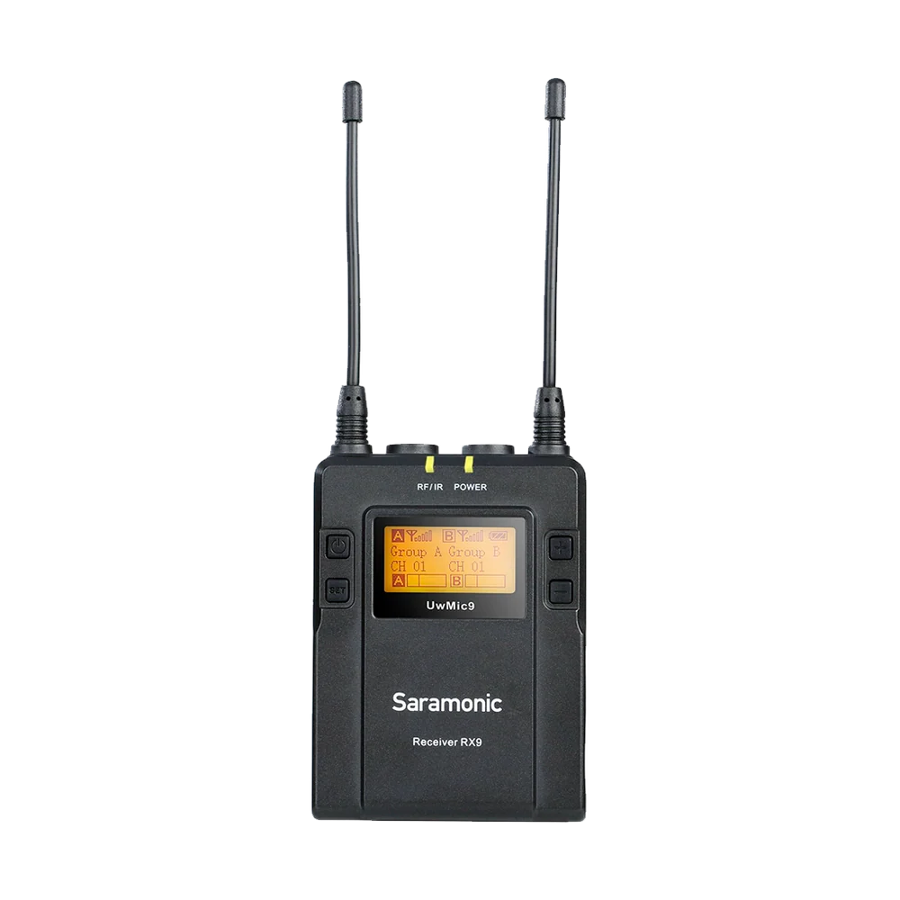 Saramonic UwMic9-RX9 Dual-Channel Camera-Mount Wireless Receiver