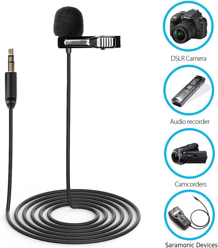 Saramonic XLM1 lavalier microphone